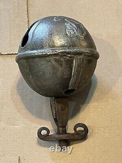 Ancien grelot D'attelage En BRONZE, Cheval Chevaux, 9 1/2