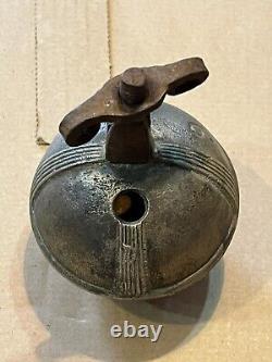 Ancien grelot D'attelage En BRONZE, Cheval Chevaux, 9 1/2