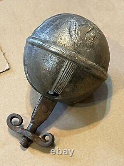 Ancien grelot D'attelage En BRONZE, Cheval Chevaux, 9 1/2