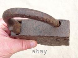 Ancien gros cadenas fer forgé 18/19ème 1,190 kg