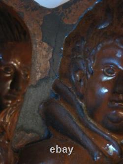 Ancien moule en terre cuite Soufflenheim Alsace