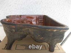 Ancien moule en terre cuite Soufflenheim Alsace