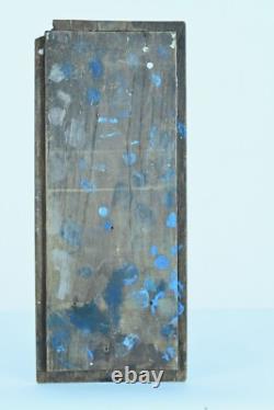 Ancien panneaux gothique en bois sculpté haute époque chêne médiéval Normandie