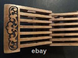 Ancien support arabe pour lire (Rehal) pliable. Antic Quran Holder. Coran