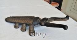 Ancien tire bottes en fonte sou