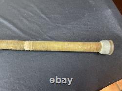 Ancienne CANNE DE MÉTIER ou AUTRE, A SYSTEME