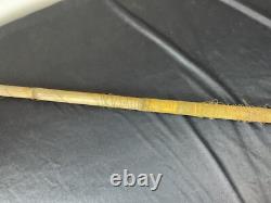 Ancienne CANNE DE MÉTIER ou AUTRE, A SYSTEME