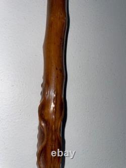 Ancienne Canne Makila 89 CM Baton De Marche Berger Pays Basque