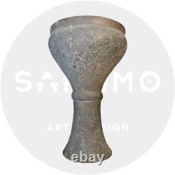 Ancienne Darbuka / Doumbek en métal gravé Travail syrien ou persan, fin XIXe