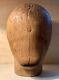 Ancienne Forme A Chapeau Tete Bois Marotte Wooden Hat Maker Shape Block