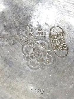 Ancienne Grande Aiguiere En Etain Poincon Couronne Old Large Tin With Hallmark