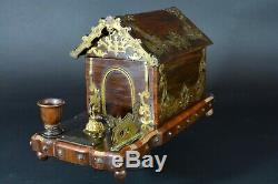 Ancienne Grande cave Boite à cigare Tabac Napoleon 3 système st. Guillaume Thiel