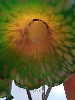 Ancienne Lampe Nymphéa Art Nouveau Objet Collection
