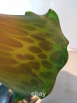 Ancienne Lampe Nymphéa Art Nouveau Objet Collection