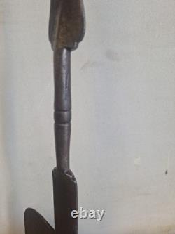 Ancienne Pelle de Cuisine en Fer Forgé 18ème