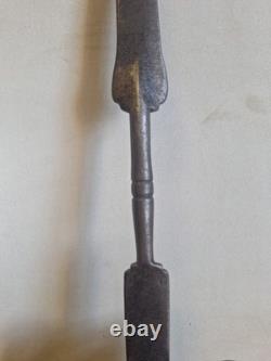 Ancienne Pelle de Cuisine en Fer Forgé 18ème