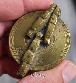 Ancienne Pile De Poids Charlemagne Godet Bronze Balance Peson Nuremberg