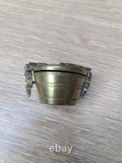 Ancienne Pile De Poids Charlemagne Godet Bronze Balance Peson Nuremberg