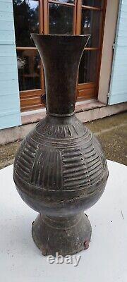 Ancienne cruche à décor de godrons maghreb perse art islamique