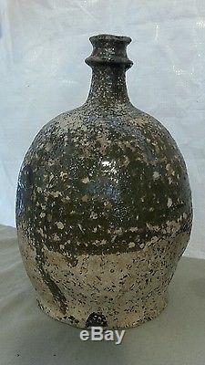 Ancienne cruche à huile de noix poterie Chapelle des pots Charente XVIII ème