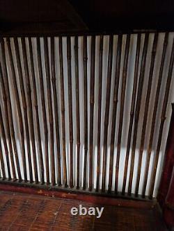 Ancienne étagère pliante en bambou