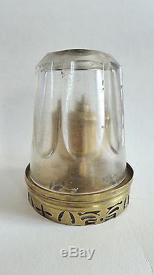 Ancienne lampe laiton FUMEUR CHINOIS (OP WAR) 19ème siècle #8