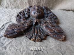 Ange en bois sculpté 18ème siècle