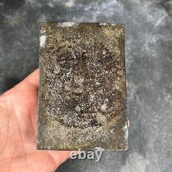 Antique Boîte à Épices Bidri Incrustée d'Argent XVIIIe/XIXe siècle Deccan, I