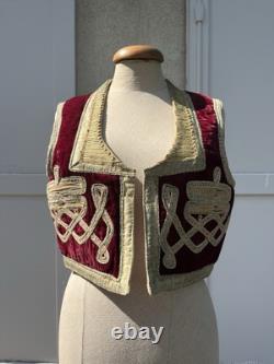 Antique Ottoman/Balkan Vest, from the late 19th-20th Century