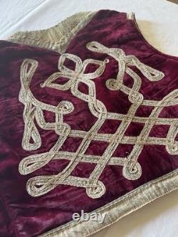 Antique Ottoman/Balkan Vest, from the late 19th-20th Century