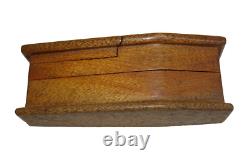 Antique Tabatière à système En Forme De Cerceuil Repose En Paix snuf box