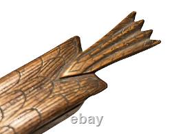 Antique tabatière sabot à l'oiseau