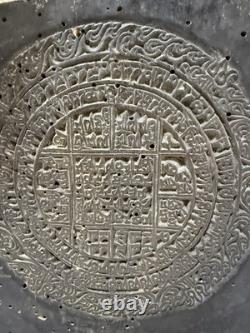 Antiquités Himalayenne, Beau Panneaux Sculptés avec Inscriptions, 19ème