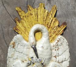 Armoiries d'Arbois (Jura) Plaque En Fonte Peinte