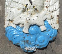 Armoiries d'Arbois (Jura) Plaque En Fonte Peinte