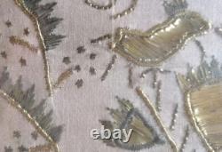 Art Populaire Perse-broderie-soie (zardozi) XIX Ème Siècle