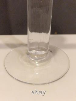 Art populaire / curiosité Grand crucifix en verre soufflé H. 36 cm ca 1970