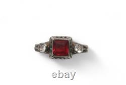 BIJOU REGIONAL. BAGUE VENDEENNE DITE A L'ANGLAISE. 19e/XIXe siècle