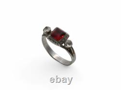 BIJOU REGIONAL. BAGUE VENDEENNE DITE A L'ANGLAISE. 19e/XIXe siècle