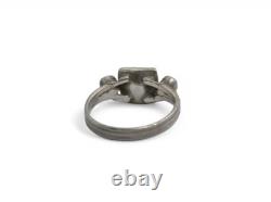 BIJOU REGIONAL. BAGUE VENDEENNE DITE A L'ANGLAISE. 19e/XIXe siècle