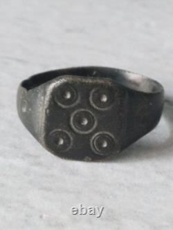 Bague Romaine Antique en Bronze entre 1er et 3ème Siècle après JC, Protection