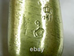 Balance Systeme 4 Mesure Dite Romaine Plateau Art Populaire Bronze Fer Forge