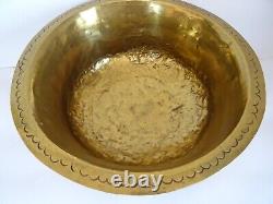 Bassine Cul Poule Laiton XVIII Cuisine Bassin Mixing Bowl Brass Kitchen French