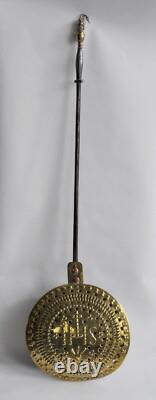 Bassinoire En Laiton Et Fer Forgé Circa 1700