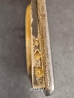 Belle Tabatière Argent Massif Niellée XIXéme 78,5g Minerve