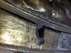 Boiserie en Bas Relief sculpté, chapelle Hospitalière, Bois Doré XVIII ème