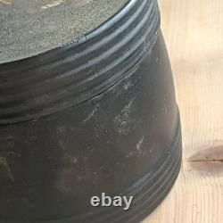 Boite Laquée Russe Ancienne XIX Ème Scène De Troïka 12x12cm Intérieur Argenté