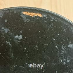 Boite Laquée Russe Ancienne XIX Ème Scène De Troïka 12x12cm Intérieur Argenté