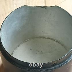 Boite Laquée Russe Ancienne XIX Ème Scène De Troïka 12x12cm Intérieur Argenté