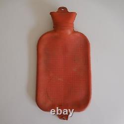 Bouillotte caoutchouc rubber water bottle PIRELLI made in Italy design XXe PN